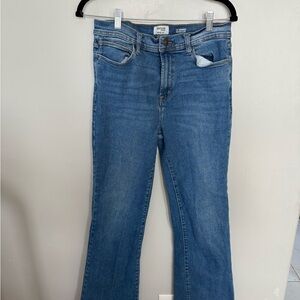 Kensie Women's Flare Blue Jeans